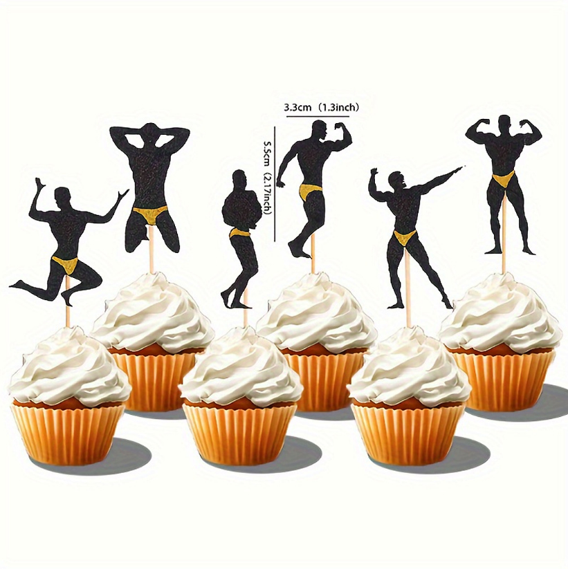 Bachelor Party Theme Stag Party Cake Topper