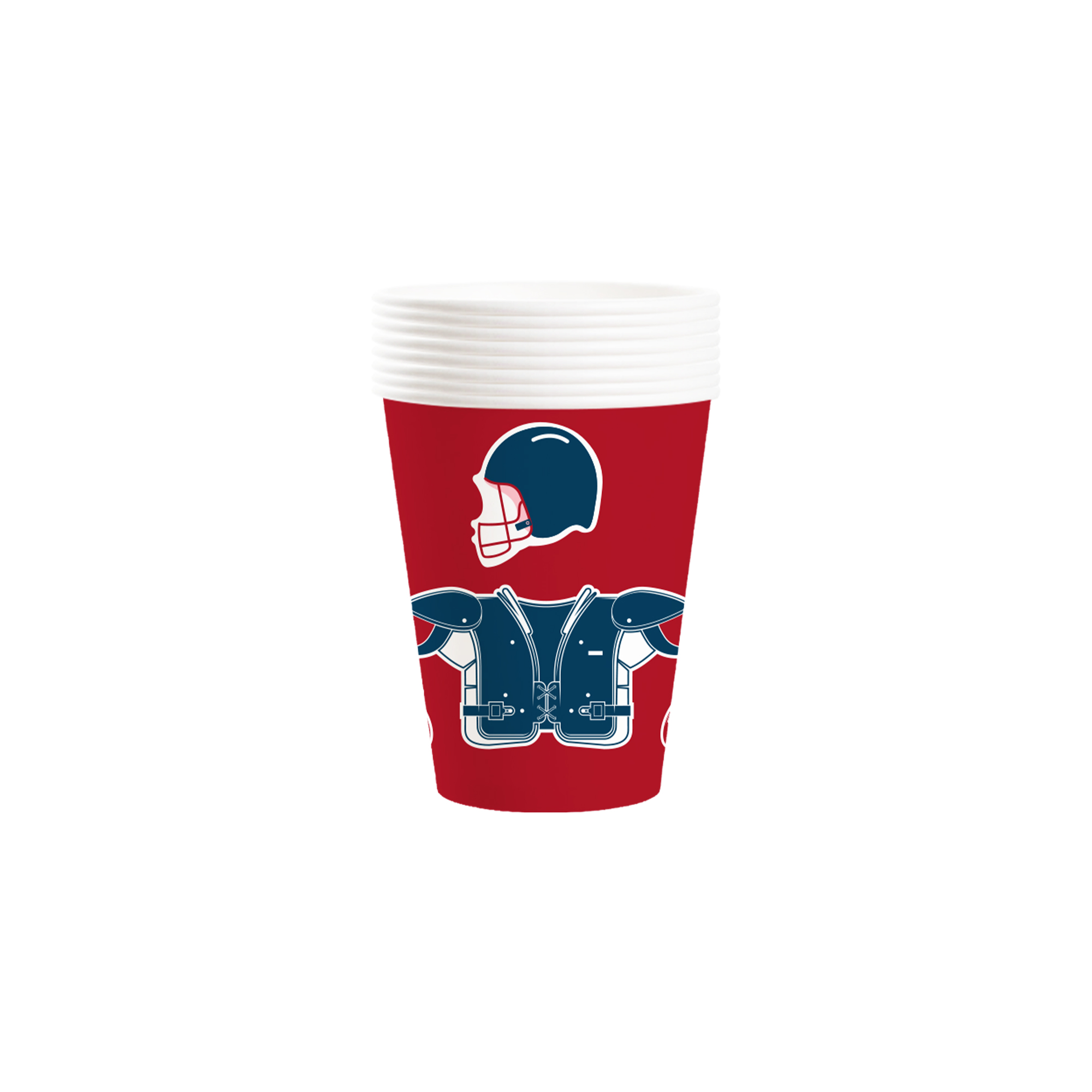 Sport Theme American Football Theme Paper Cup